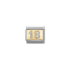 Nomination Glitter Birthday Numbers 18-40
