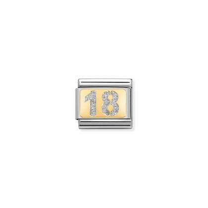 Nomination Glitter Birthday Numbers 18-40
