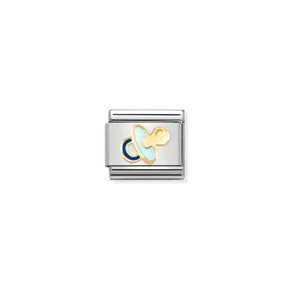 Nomination Blue Pacifier Charm