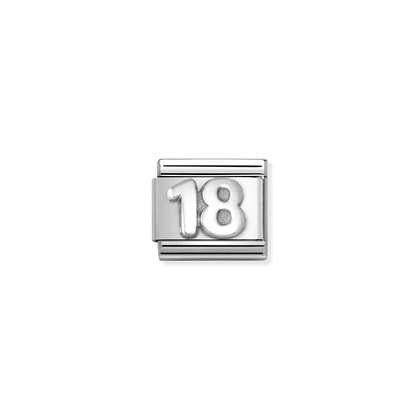 Nomination Birthday Number Charms 18-50
