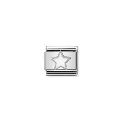 Nomination White Star Charm