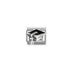 Nomination Composable Link Graduation Hat Charm