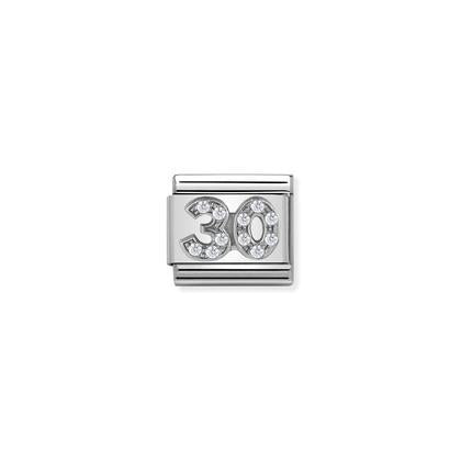 Nomination Birthday Number Charms 15 - 40