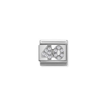 Nomination Birthday Number Charms 15 - 40