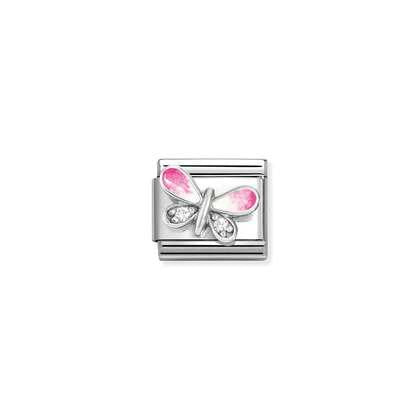 Nomination Pink Butterfly Charm
