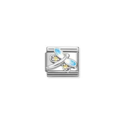Nomination Blued Dragon Fly Charm