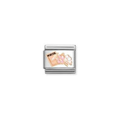 Nomination Composable Link WRITE Diary Notepad Charm