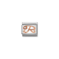 Nomination Letter Charms A-Z In Rose Gold