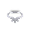 Bespoke Design Shaped To Fit Platinum And Diamond Ladies Wedding Ring