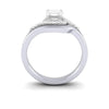 Ladies Shaped To Fit Platinum Bespoke Wedding Ring