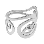 Ladies Silver Tianguis Jackson Ring With Open Design R0911
