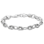 Sterling Silver Knot Link Bracelet