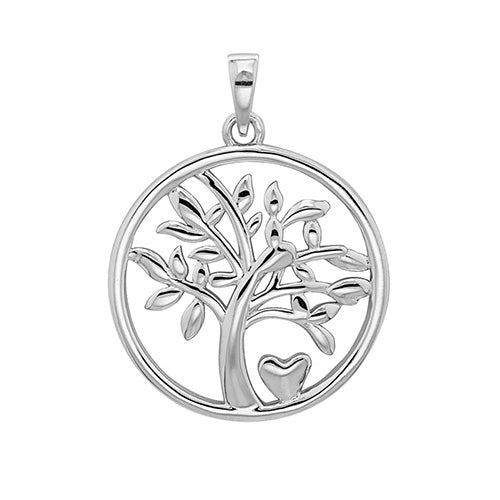 Sterling Silver Tree Of Life Pendant And Chain