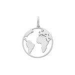 Silver Globe Pendant