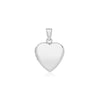 Sterling Silver Small Heart Locket Pendant And Chain