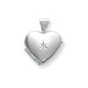 Children's Silver Heart Locket Pendant & Chain