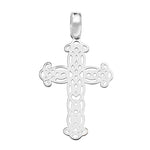 Sterling Silver Celtic Style Cross Necklace