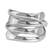 Ladies Silver Tiangius Jackson Ring R0331