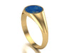9ct Gold Gents Ashes Memorial Ring