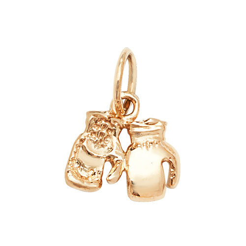 9ct Yellow Gold Dbl Boxing Glove Pendant