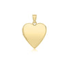 9ct Gold Heart Locket And Chain