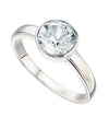 April Sterling Silver Birthstone Ring