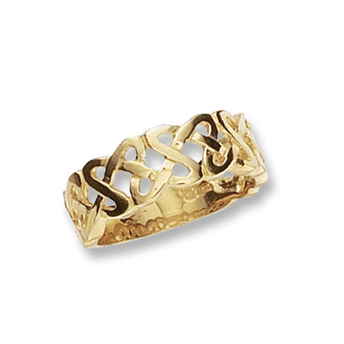 9ct Yellow Gold Celtic Ring