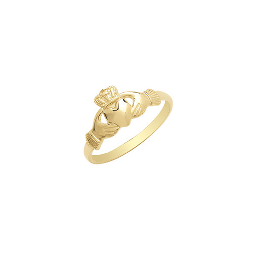 Childrens 9ct Gold Claddagh Ring