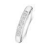 0.12ct 9ct White Gold Brilliant Cut Ladies Diamond Set Eternity Ring